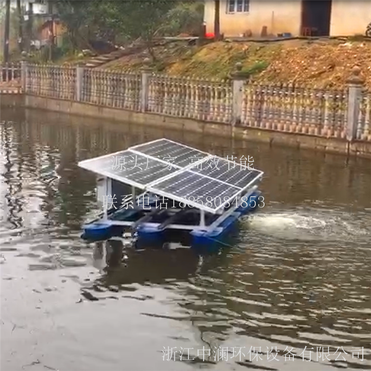 河北石家莊太陽能推流曝氣機(jī)應(yīng)用項(xiàng)目